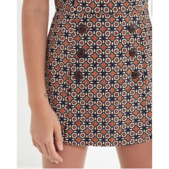 BDG Urban Outfitters UO Daley Corduroy Skort Romper M NWOT - Picture 5 of 5